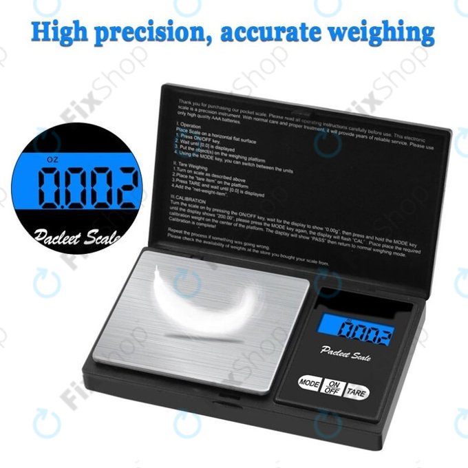 TFY MX-200 - Mini Váha 200g/0.01g