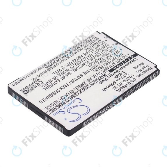 Baterie pro Motorola Wilder, 800mAh, Li-Ion, 3.7V, BQ50, HQ