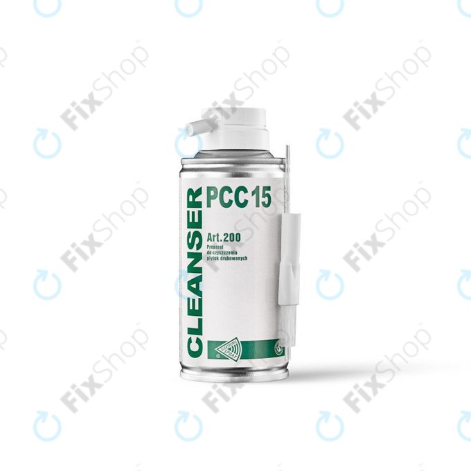 Profesionální čistič PCB PCC15 ve spreji s kartáčkem, 150 ml