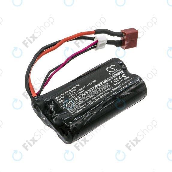Baterie pro WLToys FY01, FY02, FY03, 12423, 12428, 3000mAh, Li-Ion, 7.4V, 300ZFY01, HQ