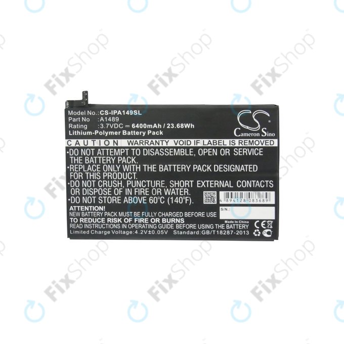 Apple iPad Mini 2, Mini 3 - Baterie A1489, A1512 6400mAh HQ