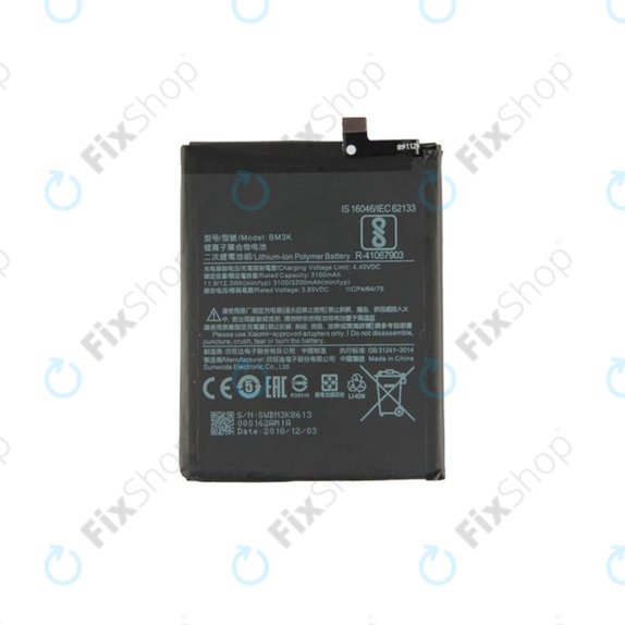 Xiaomi Mi Mix 3 - Baterie BM3K 3200mAh