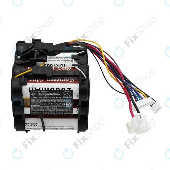 Baterie pro AEG CX-8, Electrolux EUP82, 2000mAh, Li-Ion, 29.6V, 140112530252, HQ