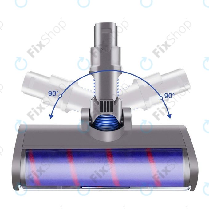 Dyson V6, DC-series - Podlahová Hubice s LED Osvětlením