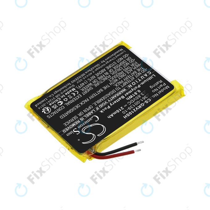 Baterie pro Garmin Venu 2, 210mAh, Li-Pol, 3.85V, 361-00139-10, HQ