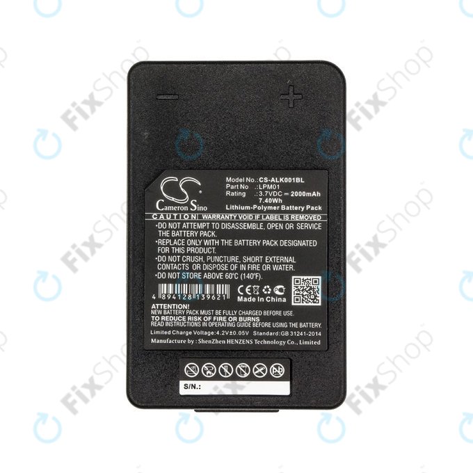 Baterie pro Autec LK NEO, 2000mAh, Li-Pol, 3.7V, LPM01, HQ