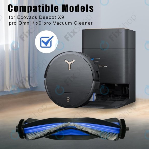 Ecovacs Deebot X9 Pro Omni, X9 Pro - Hlavní kartáč