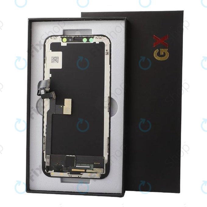 Displej Hard OLED pro iPhone 11 Pro Max, Dotykové sklo s rámem, FixPremium