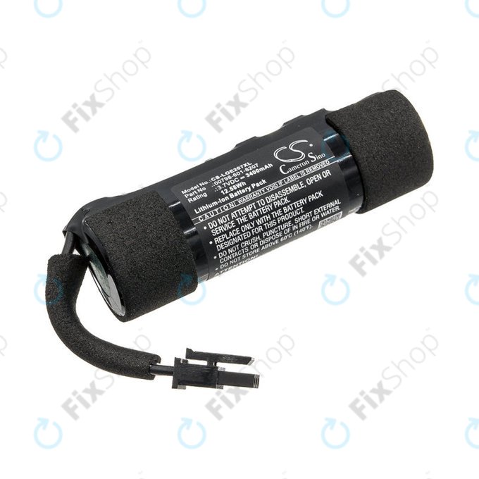 Baterie pro Logitech UE Boom 2, 3400mAh, Li-Ion, 3.7V, 00798-601-8207, HQ