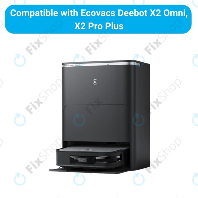 Sada náhradních dílů pro Ecovacs Deebot X2 Omni (1x Hlavní kartáč, 2x Filtr, 2x Boční kartáč)