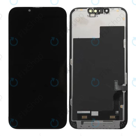 Displej In-Cell FHD pro iPhone 13, Dotykové sklo s rámem, FixPremium