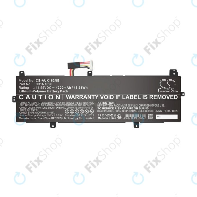 Baterie pro Asus BX430, Expertbook B5440fa, P5240ua-1a, 4200mAh, Li-Pol, 11.55V, C31N1620, HQ