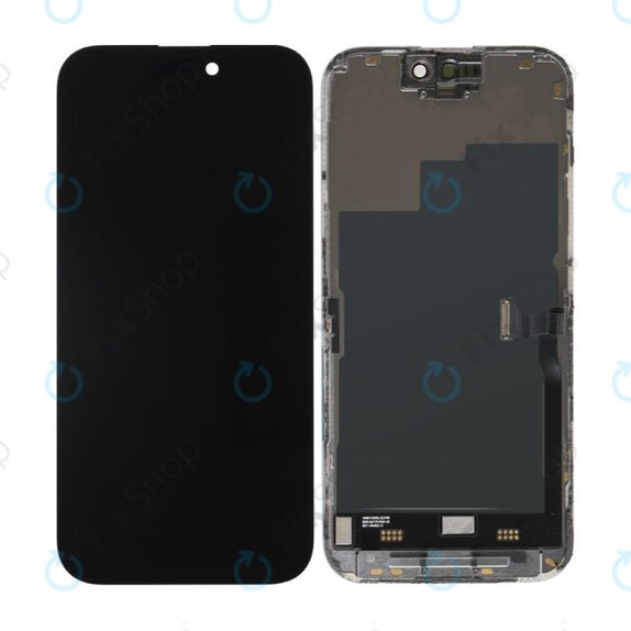 Displej pro iPhone 15 Pro, Dotykové sklo s rámem, Refurbished