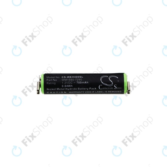 Baterie pro Wella Bella, Chromini, Super, Contura HS61, 700mAh, Ni-MH, 1.2V, WM1590-7290, HQ