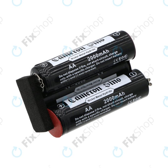 Baterie pro Moser ChromStyle, Wella Academy, Super Cordless, 2000mAh, Ni-MH, 3.6V, 1871-7590, HQ