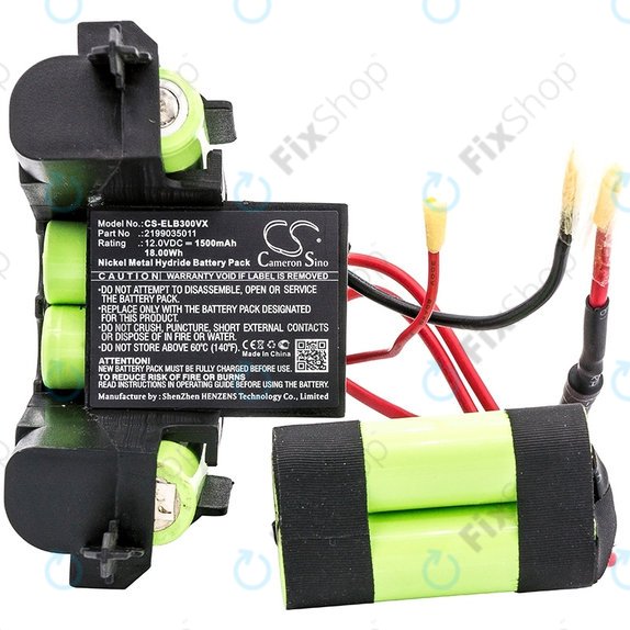 AEG Electrolux Ergorapido AG-series - Baterie 2199035011 12.0V 1500mAh HQ