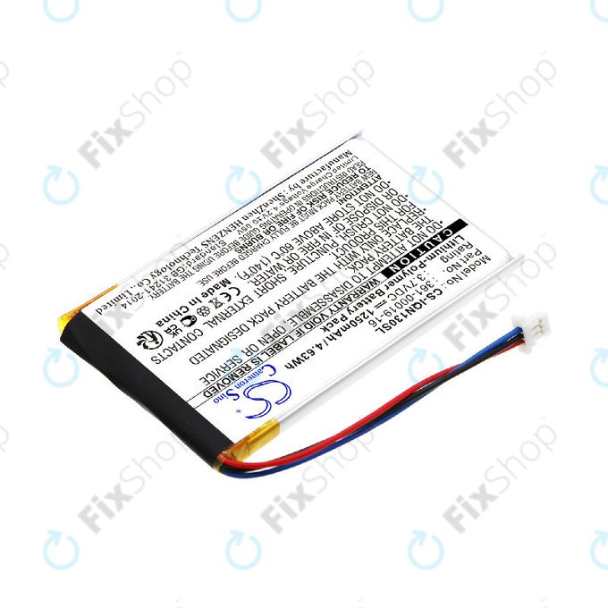 Baterie pro Garmin Nüvi 1300, 1350, 1370, 1390, 1490, 1250mAh, Li-Pol, 3.7V, 361-00019-16, HQ