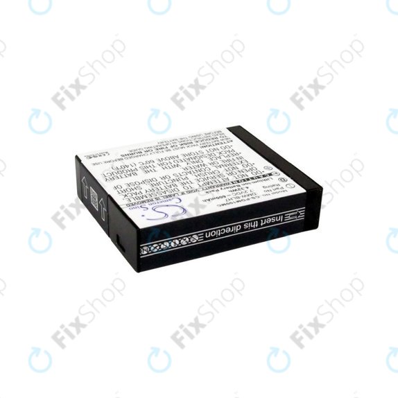 Baterie pro Panasonic Lumix DMC, 600mAh, Li-Ion, 7.2V, DMW-BLH7, HQ