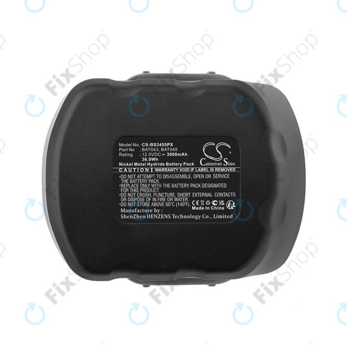 Bosch 12V - Baterie BAT043, BAT045 3000mAh