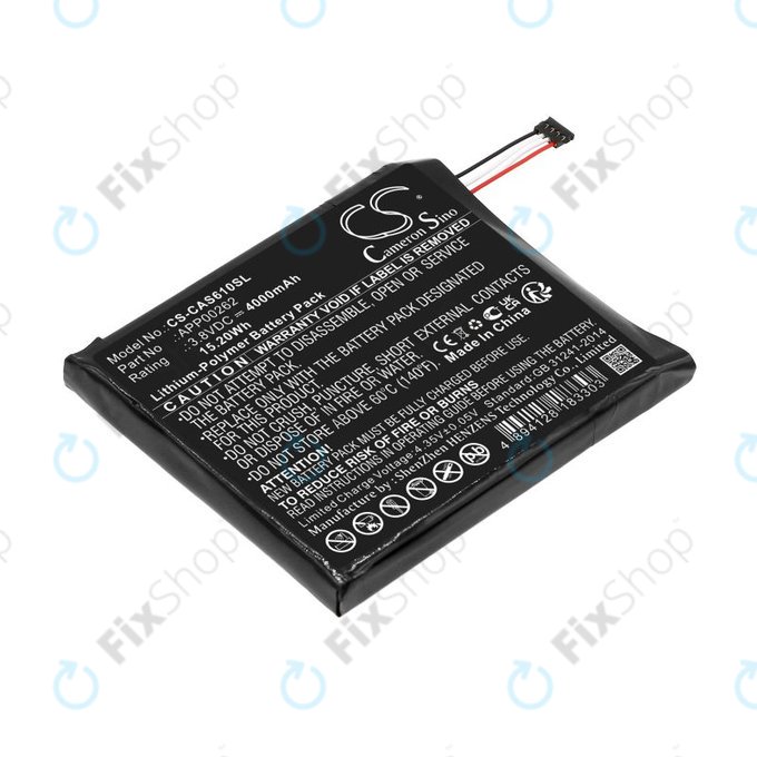 Baterie pro CAT S61, 4000mAh, Li-Pol, 3.8V, APP00262, HQ