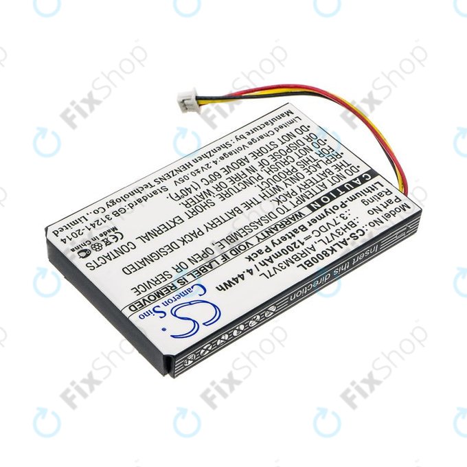 Baterie pro Autec Air A4, A6, A8, 1200mAh, Li-Pol, 3.7V, BH3V7L, AIRBM3V7L, HQ