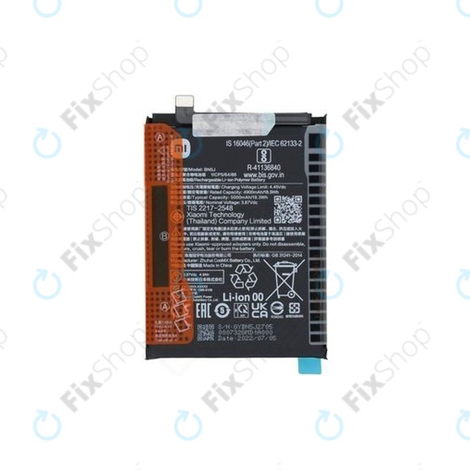 Xiaomi Poco X5 - Baterie BN5J 5000mAh - 46020000F41Y Genuine Service Pack