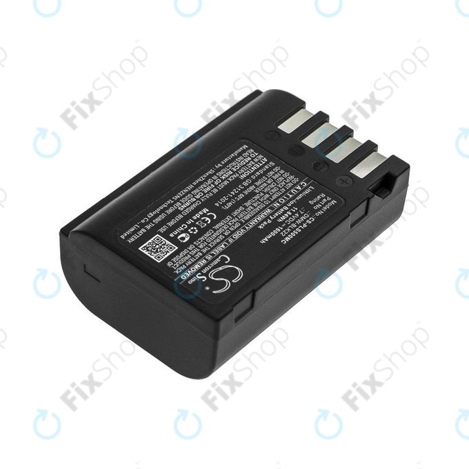 Baterie pro Panasonic Lumix DC-S5, DC-S5K, GH5, G9, GH5S, 1600mAh, Li-Ion, 7.4V, DMW-BLK22, HQ
