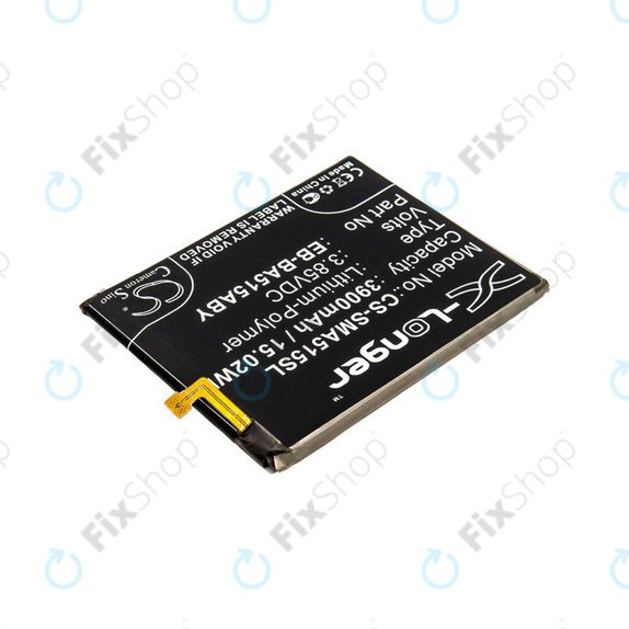 Baterie pro Samsung A51 A515F, 3900mAh, Li-Pol, 3.85 V, EB-BA515ABY, HQ