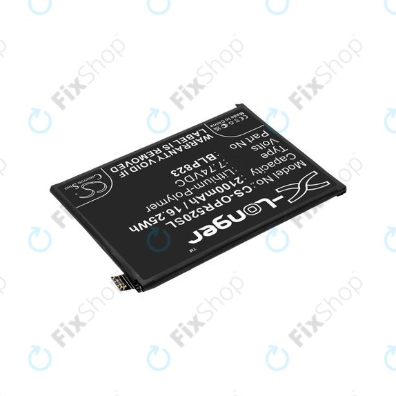 Baterie pro Oppo Reno 5 Pro, 2100mAh, Li-Pol, 7.74 V, BLP823, HQ