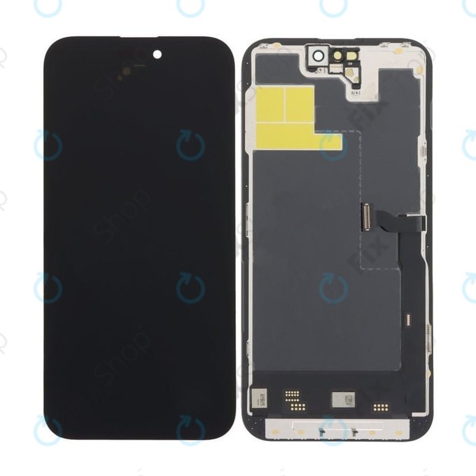 Displej Soft OLED pro iPhone 14 Pro Max, Dotykové sklo s rámem, DIAGNOSTIC