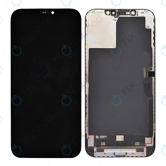 Displej In-Cell FHD pro iPhone 12 Pro Max, Dotykové sklo s rámem, FixPremium