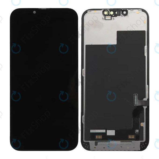 Displej pro iPhone 13, Dotykové sklo s rámem, Refurbished