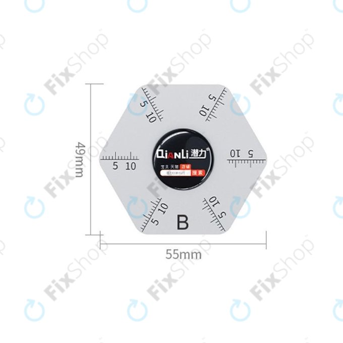 QianLi ToolPlus Hexagon - Ultratenký Plíšek na Ořezávání