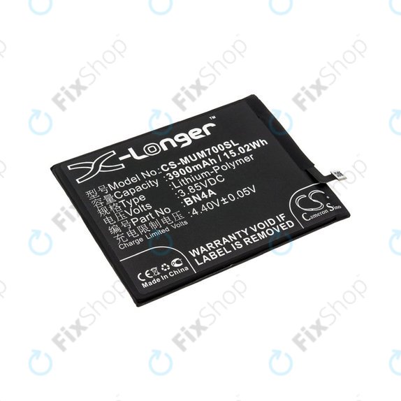 Baterie pro Xiaomi Redmi Note 7, 3900mAh, Li-Pol, 3.85 V, BN4A, HQ