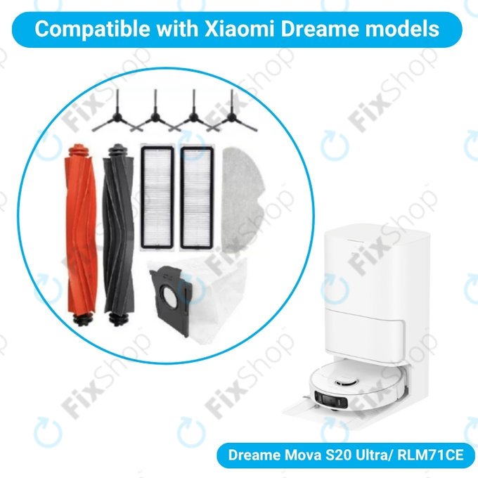 Xiaomi Dreame Mova S20 Ultra, RLM71CE - Kompletní set
