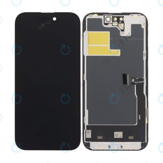 Displej Soft OLED pro iPhone 14 Pro, Dotykové sklo s rámem, DIAGNOSTIC