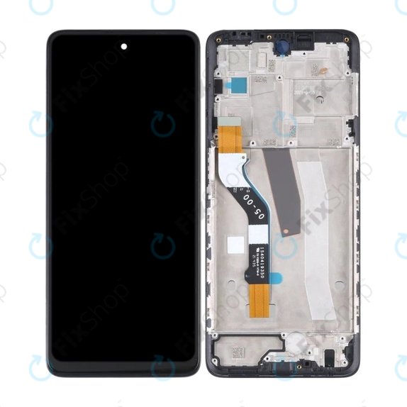 Motorola Moto G51 XT2171 - LCD Displej + Dotykové Sklo + Rám (Black) TFT