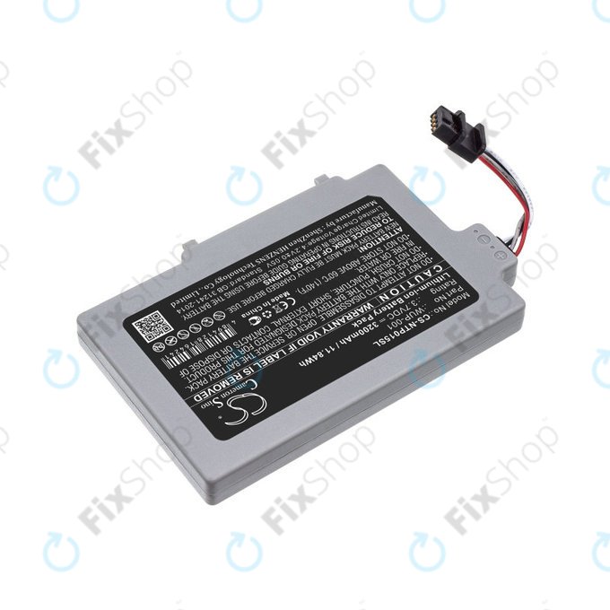 Baterie pro Nintendo Wii U GamePad, 3200mAh, Li-Ion, 3.7V, WUP-001, HQ
