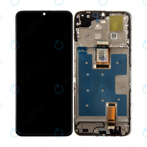 Honor X6a - LCD Displej + Dotykové Sklo + Rám (Midnight Black) TFT