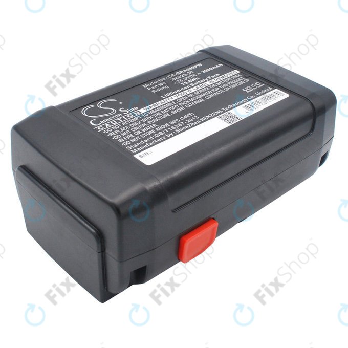 Baterie pro Gardena 380 Li, 8838, 3000mAh, Li-ion, 25V, 04025-20, HQ