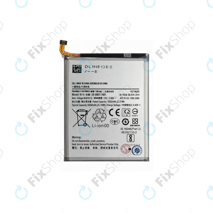 Samsung Galaxy M31 M315F, M31s M317F - Baterie EB-BM317ABY 6000mAh