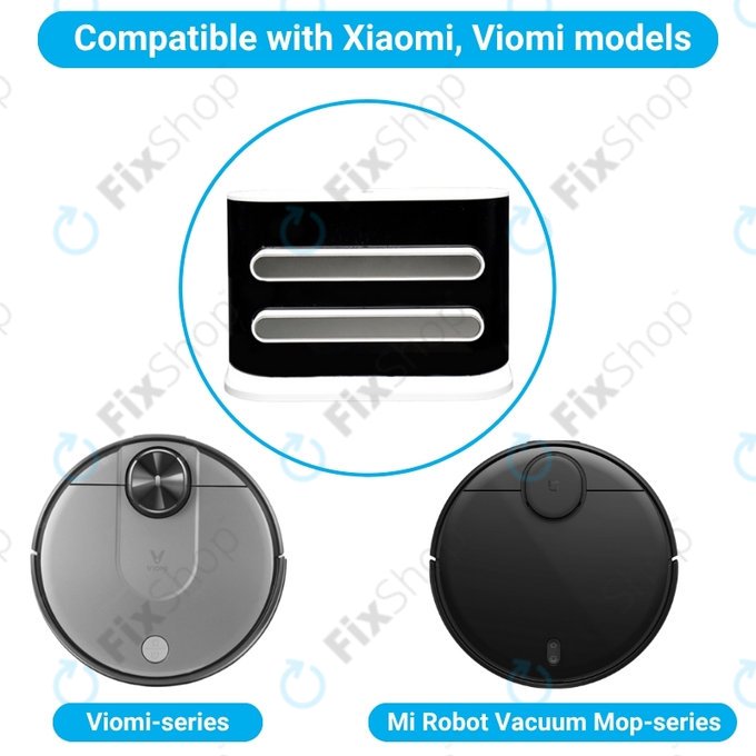 Xiaomi Viomi V2, V2 Pro, V3, SE, Mi Robot Vacuum Mop-series - Nabíjecí dok (Bílý)