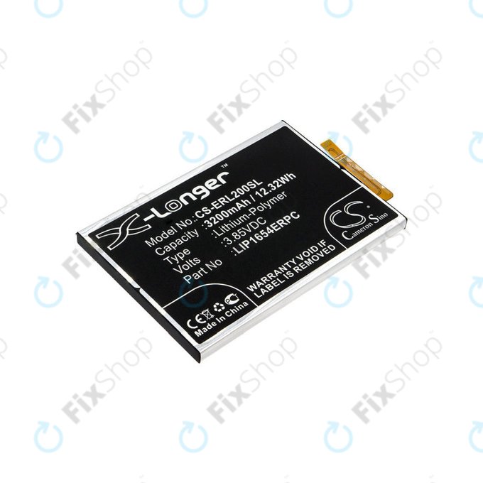 Baterie pro Sony Xperia L2, Sony H3311, 3200mAh, Li-Pol, 3.85 V, LIP1654ERPC, HQ