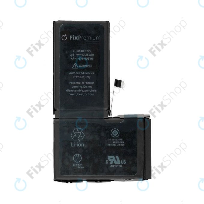Baterie pro iPhone X, 2716mAh, FixPremium