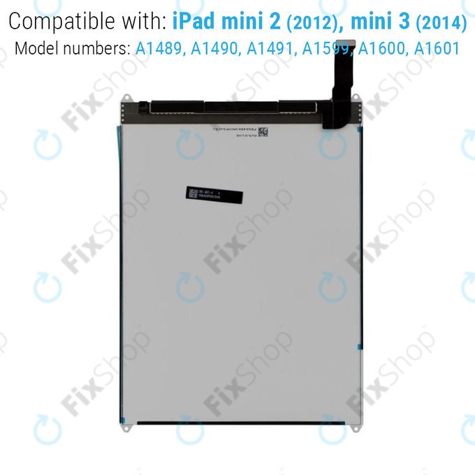 LCD Displej pro Apple iPad Mini 2, Mini 3