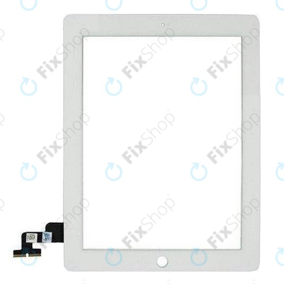 Dotykové sklo pro iPad 2, White