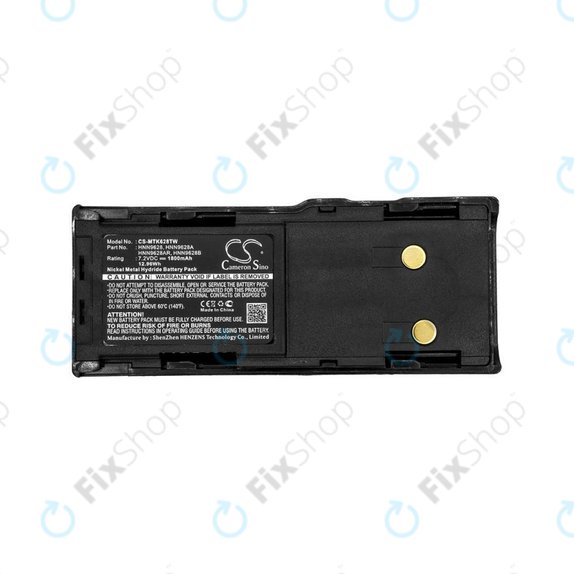 Baterie pro Motorola CP250, GTX800, 1800mAh, Ni-MH, 7.2V, HNN9628, HQ