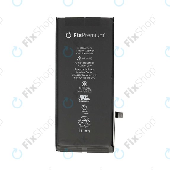 Baterie pro iPhone XR, 2942mAh, FixPremium