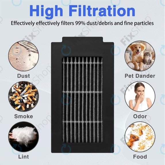 Ecovacs Deebot T50 Omni, T50 Pro Omni, T50 Max, T50 Max Pro Omni - HEPA filtr