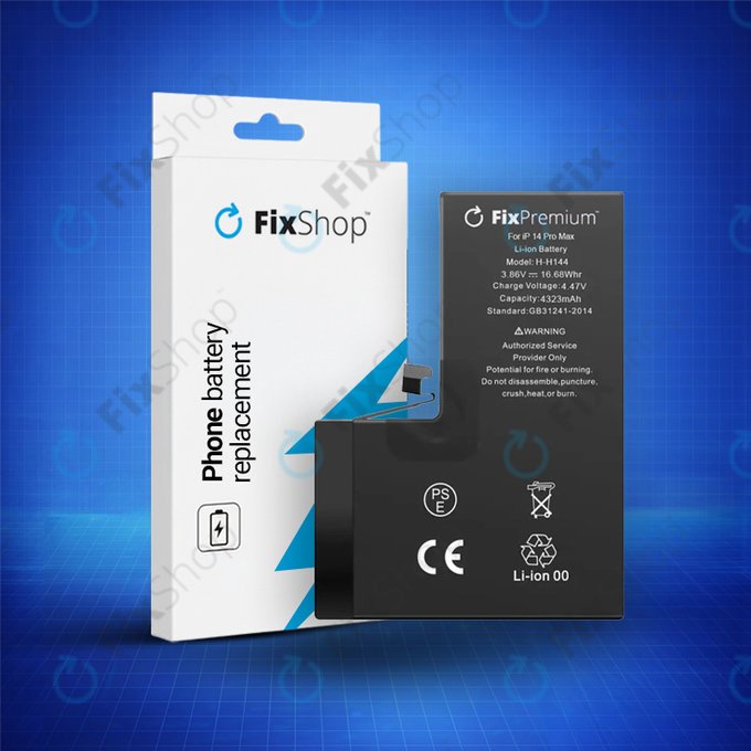 Baterie pro iPhone 14 Pro Max, 4323mAh, DIAGNOSTIC